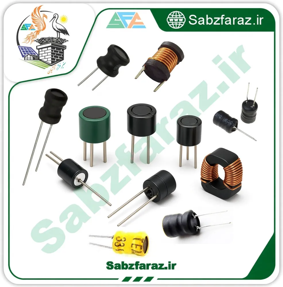 سلف بشکه ای 470 میکرو هانری 2 آمپر