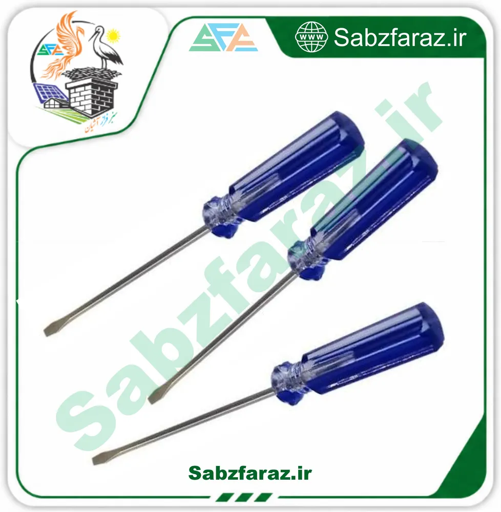پیچ گوشتی دوپهلو 6mm×150mm